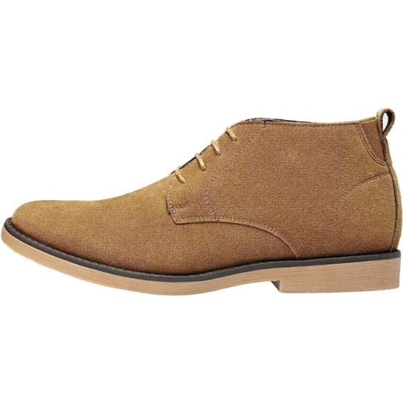 Men\'s Classic Suede Leather Desert Chukka Boots, Chukka-tan main image 6